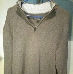 Eddie Bauer 1/4 zip sweater